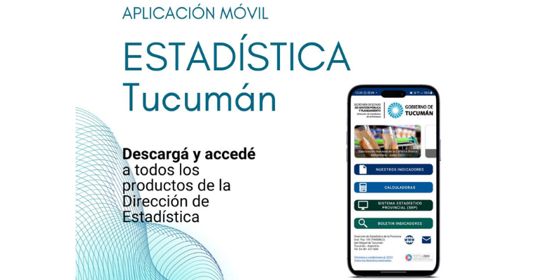 Presentación de la nueva aplicación móvil “ESTADISTICA TUCUMAN”